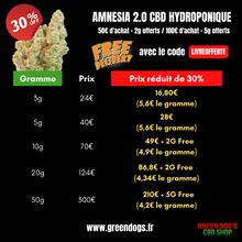 Charger l'image dans la galerie, Amnesia 2.0 CBD Indoor Hydro
