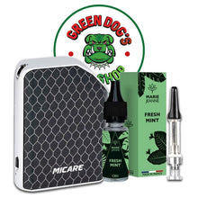 Charger l'image dans la galerie, Pack Pod Noir + E-liquide Fresh Mint cbd