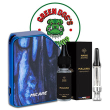 Charger l'image dans la galerie, Pack Pod Bleu + E-liquide MALANA cbd