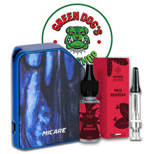 Charger l'image dans la galerie, Pack Pod Bleu + E-liquide Red Berries cbd
