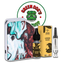 Charger l'image dans la galerie, Pack Pod Bleu/Marron + E-liquide Lemon Kush cbd