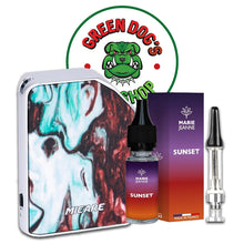 Charger l'image dans la galerie, Pack Pod M MICARE bleu  : E-cigarette SMOK, cartouche, e-liquide sunset