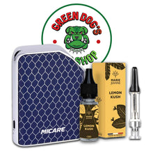 Charger l'image dans la galerie, Pack Pod Bleu + E-liquide lemon kush cbd