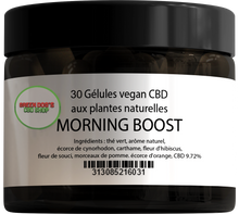 Charger l'image dans la galerie, Gélules CBD Morning boost : Energie et fatigue
