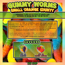 Load image into Gallery viewer, Gummy Worms Small Orange County
