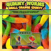 Load image into Gallery viewer, Gummy Worms Small Orange County
