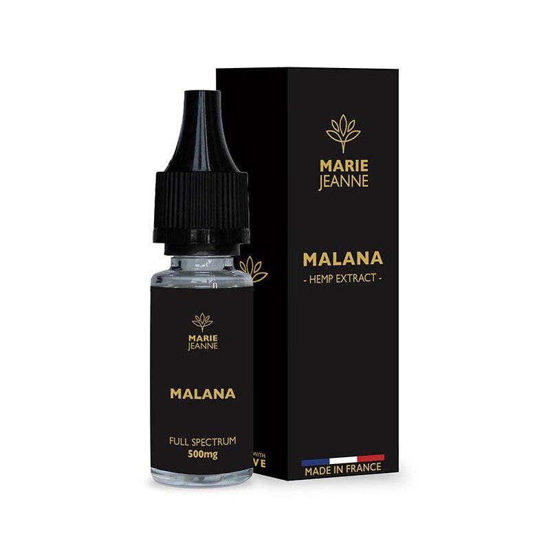Malana Full Spectrum CBD E-liquide sans Nicotine Marie Jeanne