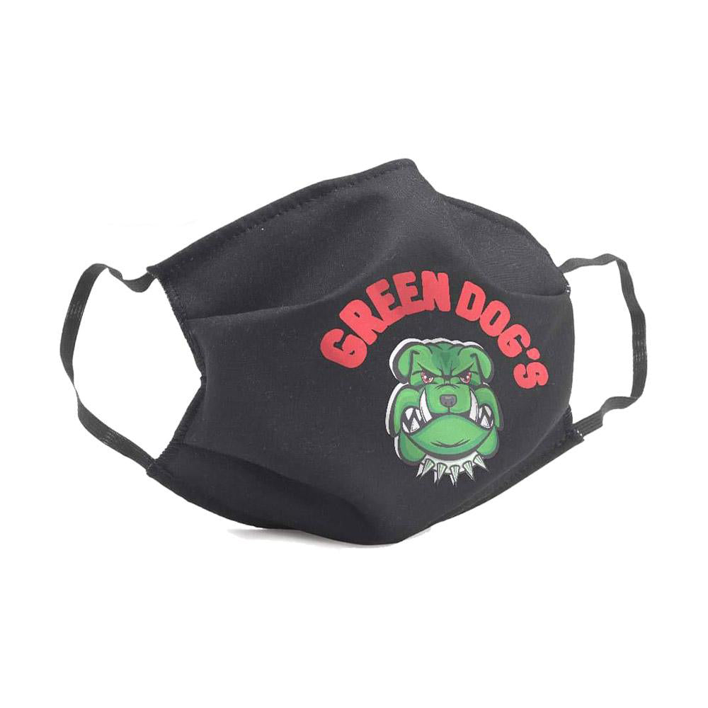 Masque en coton Green dog's CBD
