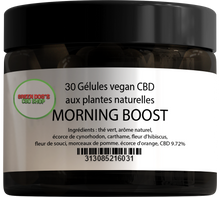 Load image into Gallery viewer, Gélules CBD Morning boost : Energie et fatigue
