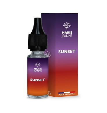 E-liquide sans Nicotine : Sunset CBD Marie Jeanne